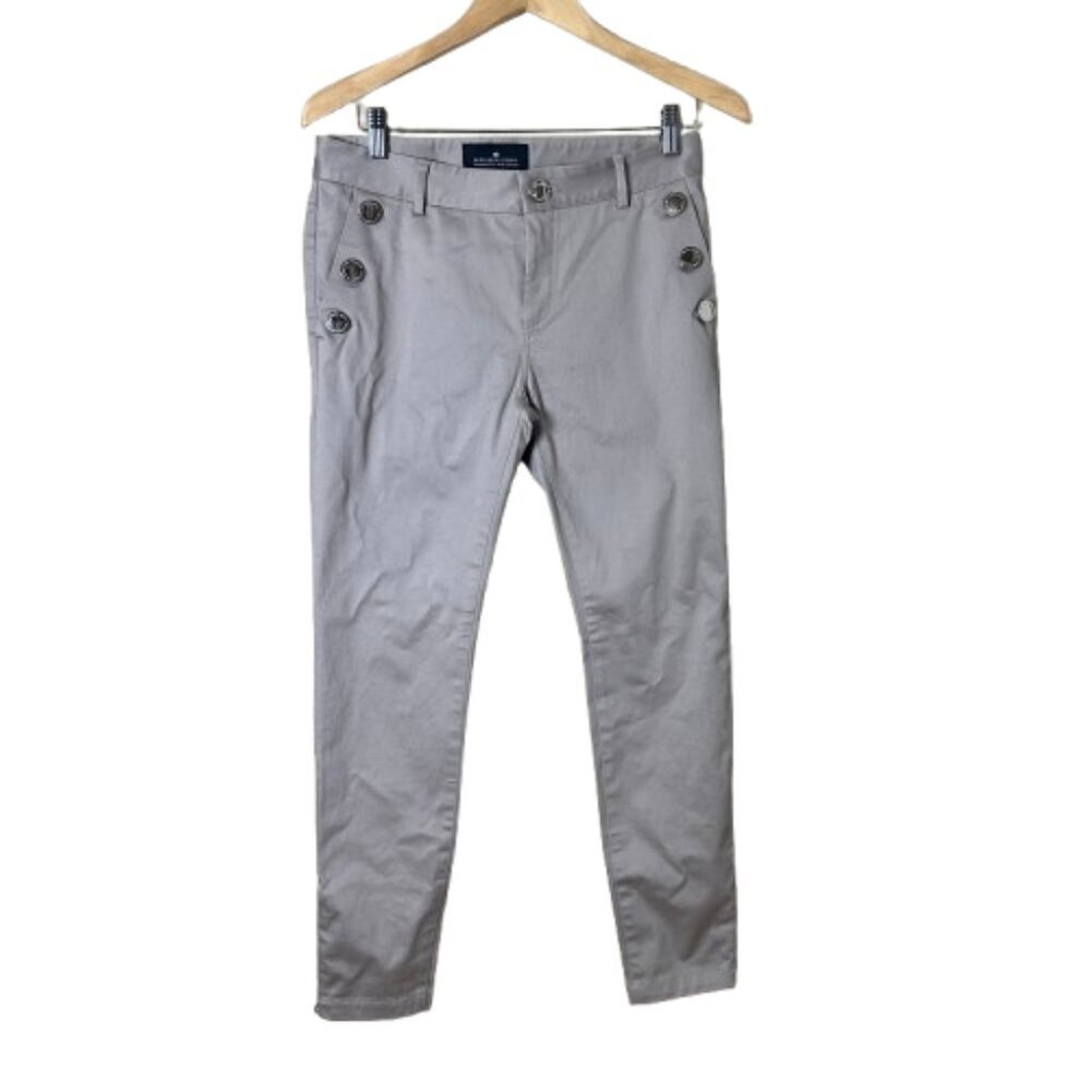 Designers Remix by Charlotte Eskildsen Signature Khaki Ankle Pants Size 38 /US 8